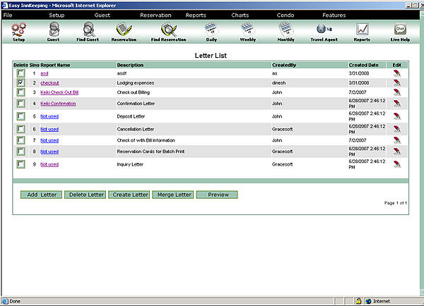 EIK email option for hotels, motels, b&bs, resorts