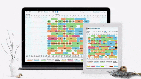 Reservation calendar Reservation calendar