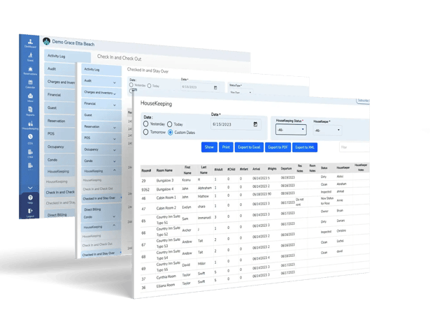 HouseKeeping Reports HouseKeeping Reports