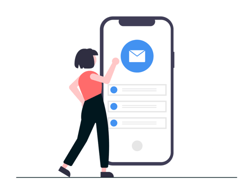 Vacation rental confirmation emails & text message