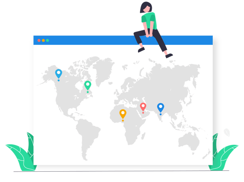 GraceSoft Customers Location GraceSoft Customers Location