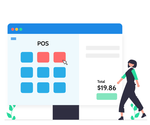 Easy-to-use POS system Easy-to-use POS system