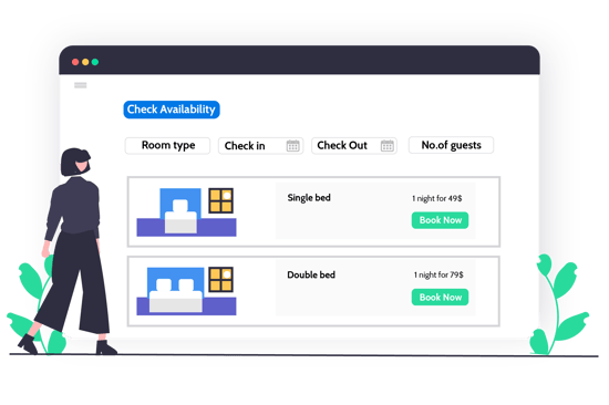 GraceSoft's online booking engine GraceSoft's online booking engine