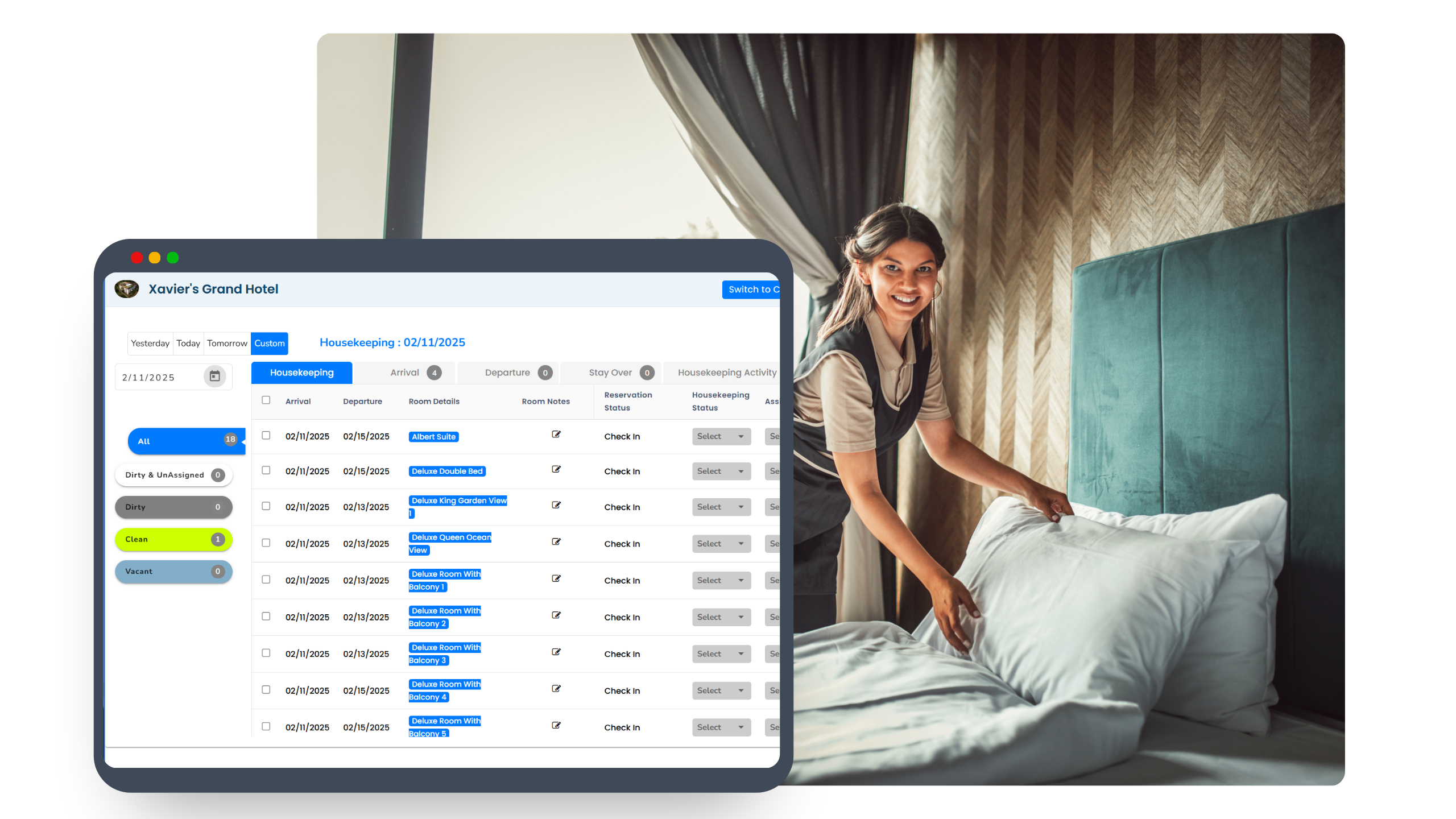 Hotel Housekeeping Management Module | Easy Innkeeping