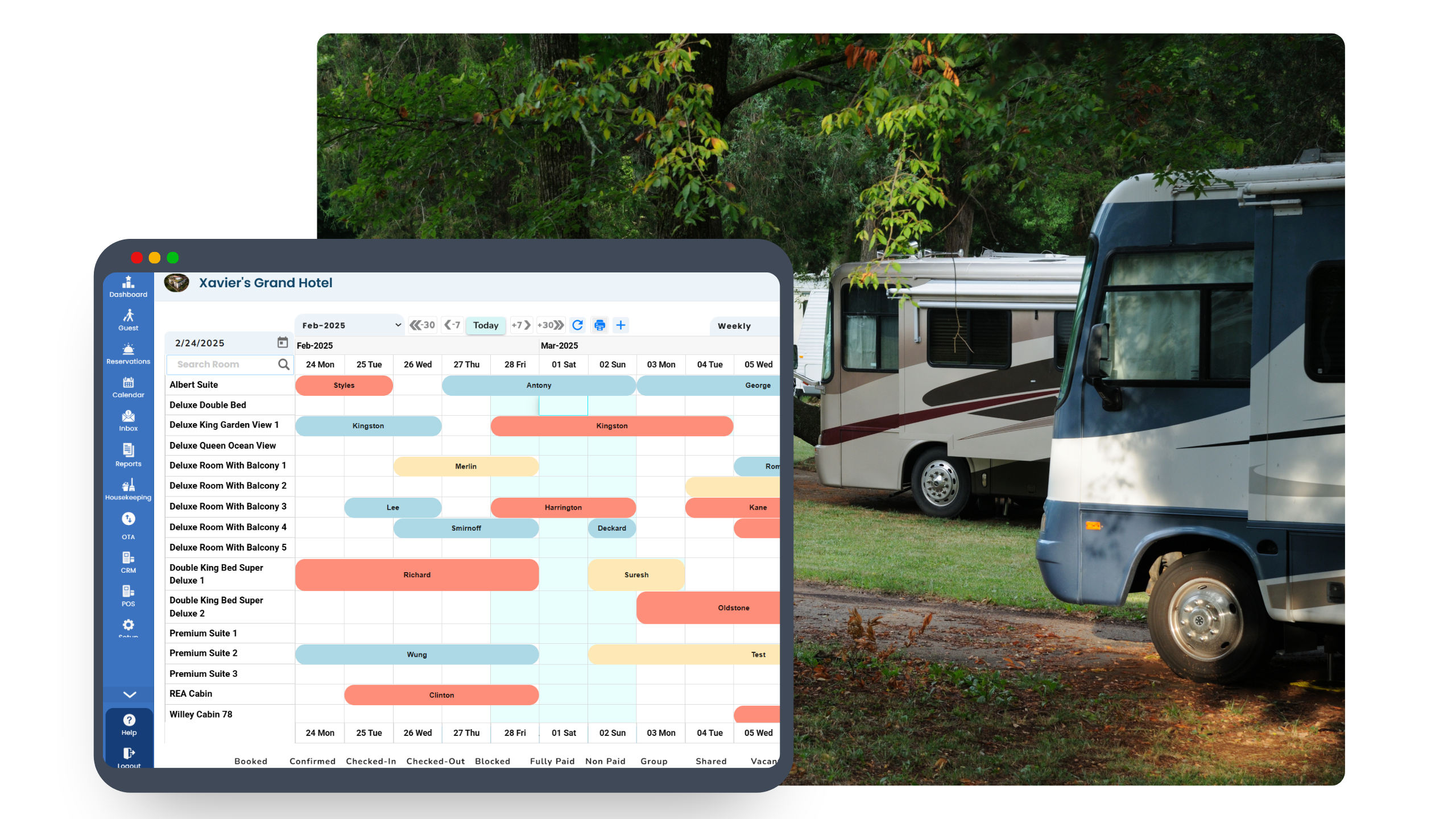 Campground Management Software | RV Park Software - Gracesoft