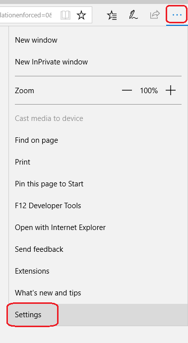 how to clear cache in Microsoft browser