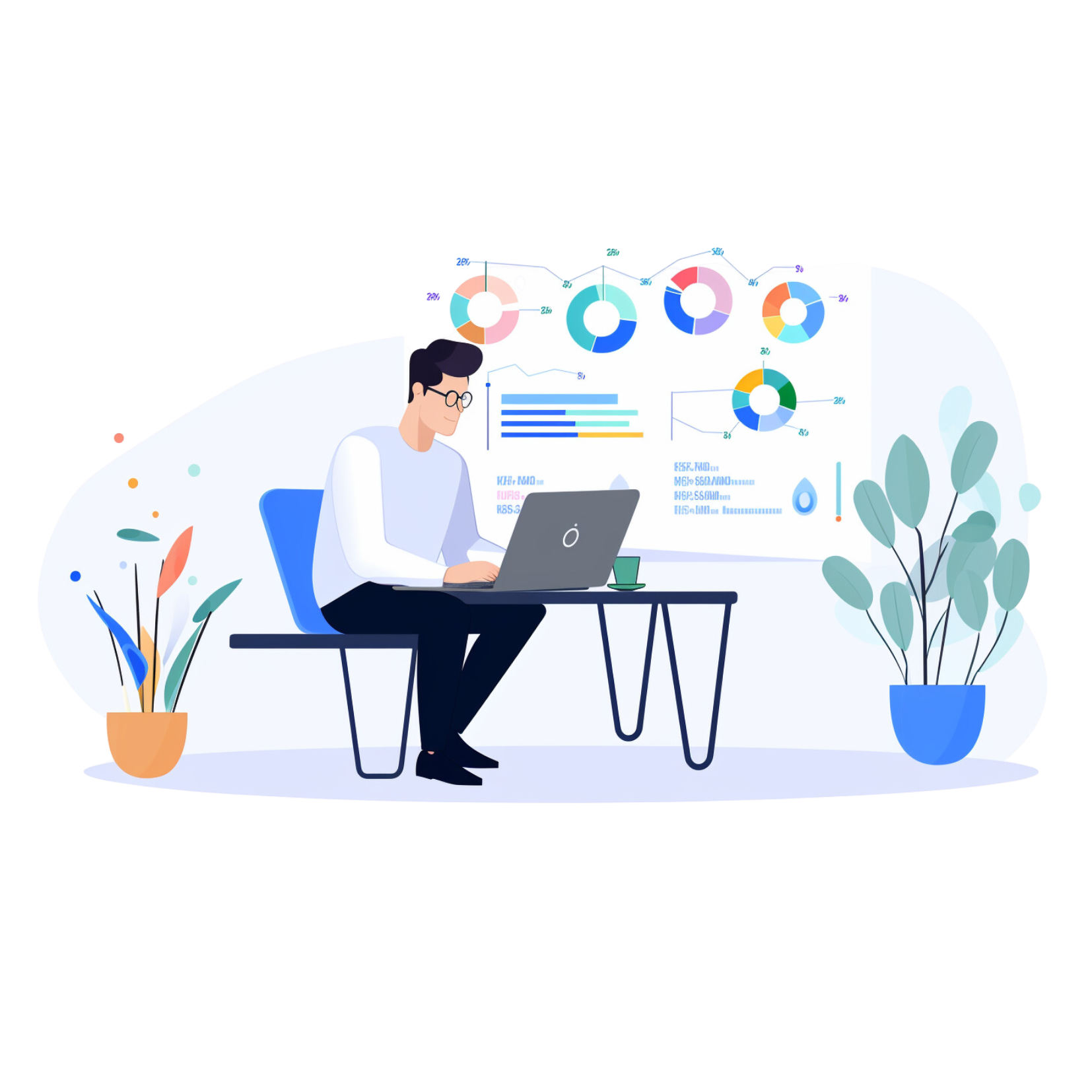 White Paint Splat Art Party Invitation (2)